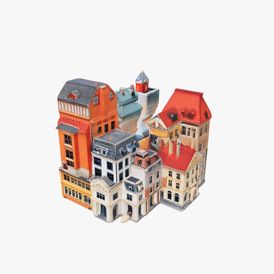 European Vintage Buildings model pack